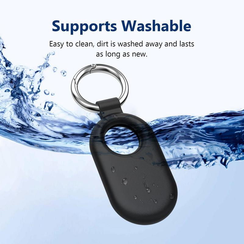 SmartTag2 pārnēsājams silikona meklētāja futrālis pret pazaudēšanu, putekļu necaurlaidīgs vāks, mīksts tekstūras meklētāja futrālis čemodānam un mugursomai