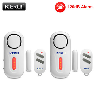 KERUI 120DB bezvadu durvju/logu ieejas drošība ielaušanās sensora signalizācija PIR magnētiskā viedā mājas garāžas sistēma tālvadības pults LED