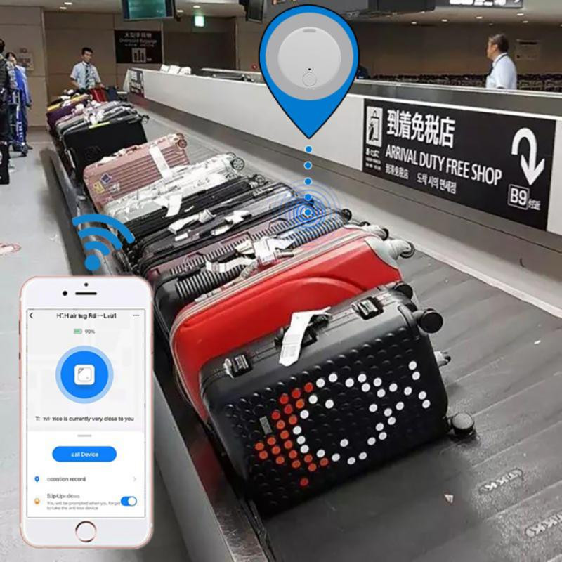 Dispozitiv anti-pierdere ușor de transportat pentru a preveni pierderea telefonului. Tracker dispozitiv anti-pierdere Abs Ios / Android Graffiti