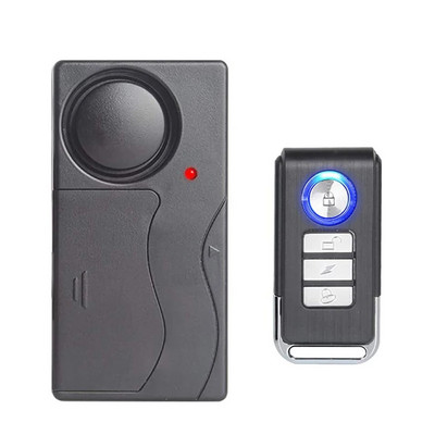 Alarm za bicikl Daljinski upravljač 113dB Bežični Anti Lost Remind Upozorenje Senzor alarma Vodootporni alarm za motocikle Sigurnost