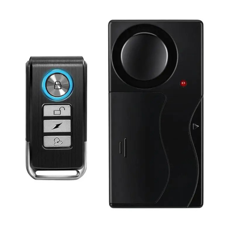 Alarm za bicikl Daljinski upravljač 113dB Bežični Anti Lost Remind Upozorenje Senzor alarma Vodootporni alarm za motocikle Sigurnost