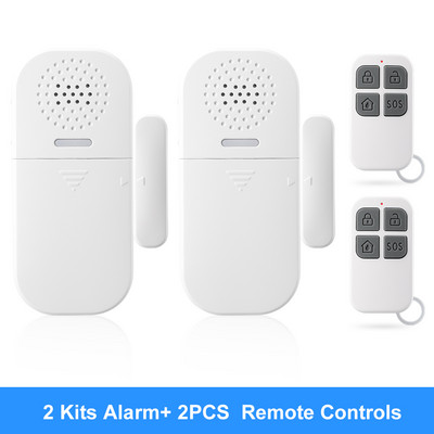 Elecpow 130DB traadita ukseakna sissepääsu turvalisus Vargusanduri alarm PIR Magnetic Smart Home Garaažisüsteem Kaugjuhtimispult LED