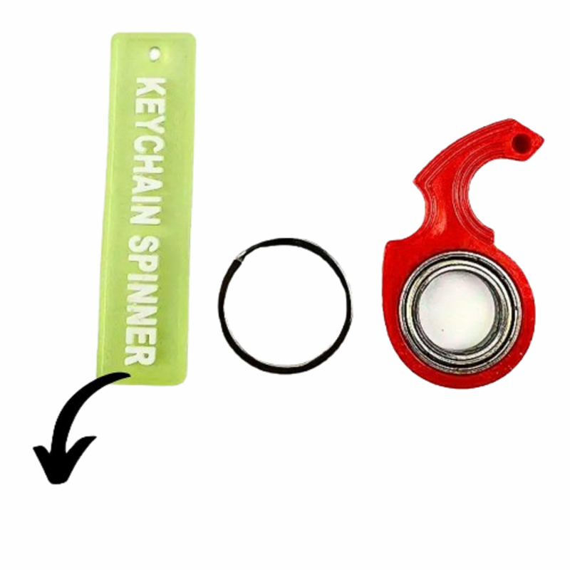 Играчка Нинджа спинер, Метал/Пластмаса, Зелено