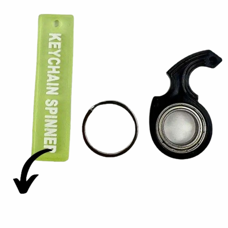 Играчка Нинджа спинер, Метал/Пластмаса, Зелено