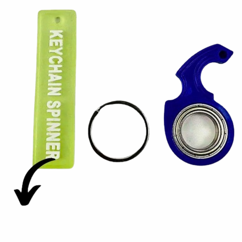 Играчка Нинджа спинер, Метал/Пластмаса, Зелено