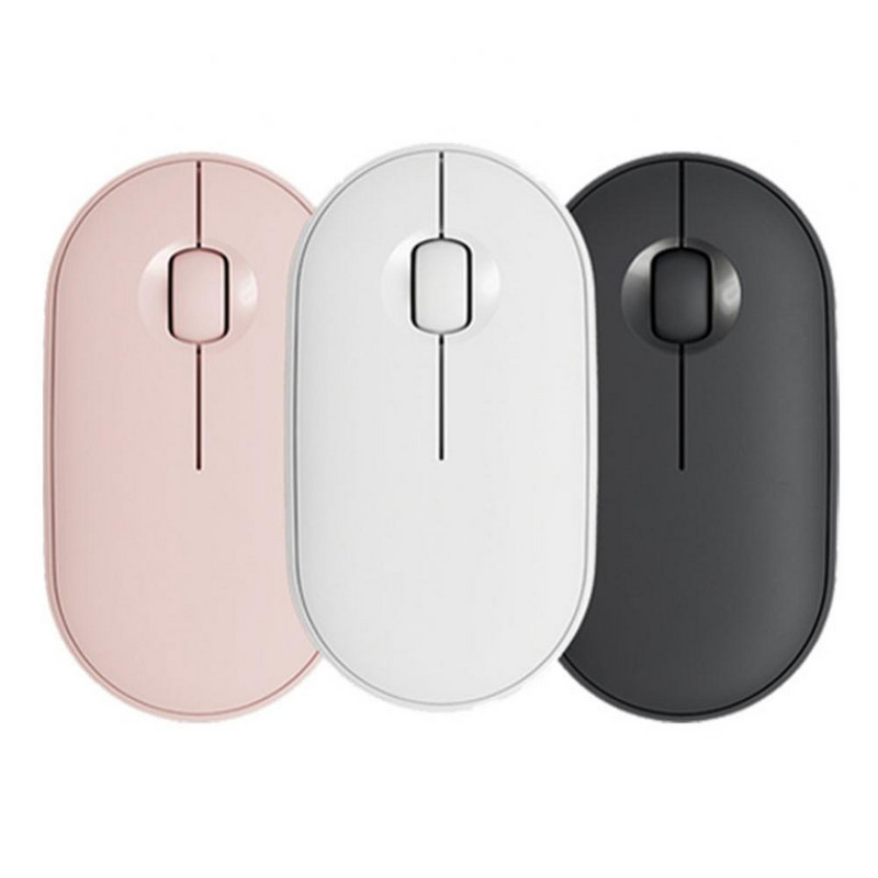 Silent Mouse M350 Bluetooth Dual-form Bezvadu biroja pele 2.4G+Bluetooth Dual-Mouse klēpjdatora augstas precizitātes akumulatora pele
