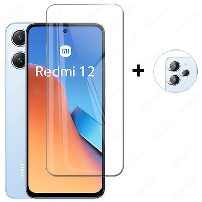 Tempered Glass for Xiaomi Redmi 12 12R 12C 12 5G 13C Full Coverage Protective Glass Screen Protection for Xiaomi Redmi 12 Glass