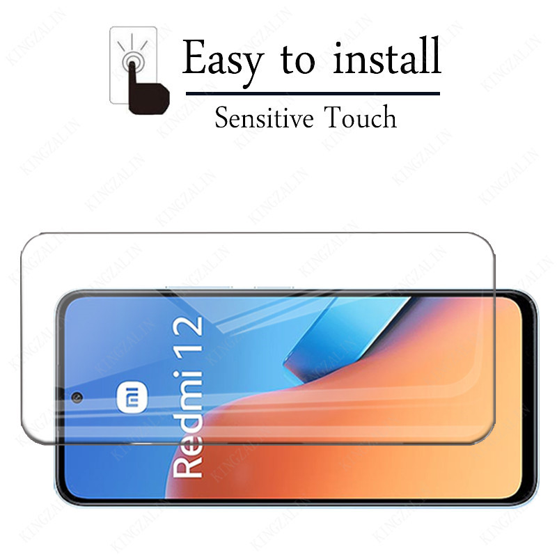 Tempered Glass for Xiaomi Redmi 12 12R 12C 12 5G 13C Full Coverage Protective Glass Screen Protection for Xiaomi Redmi 12 Glass