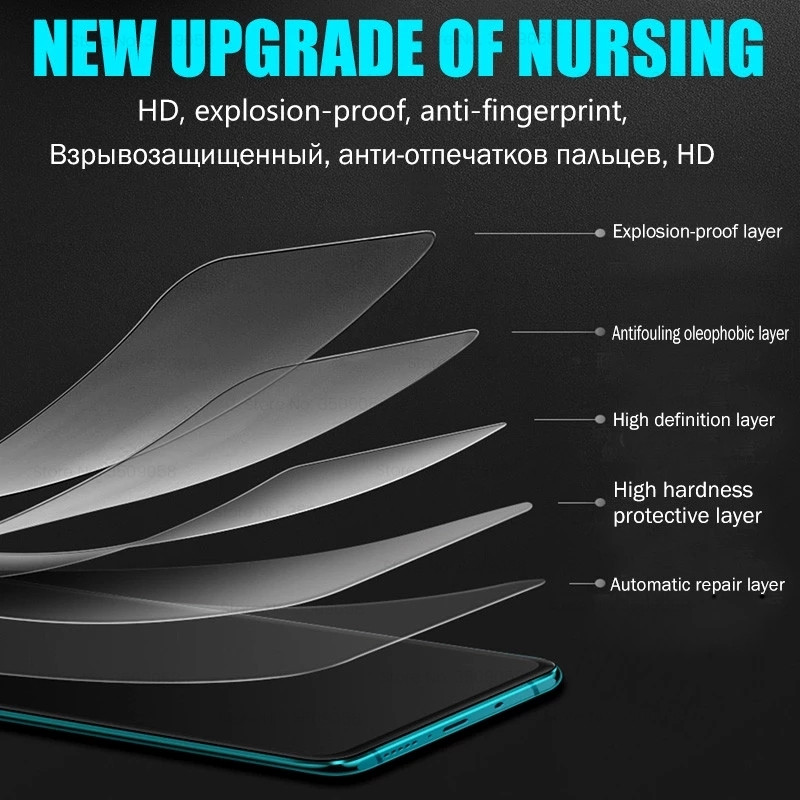 8 In 1 999D Soft Hydrogel Protection Screen Protection for Xiaomi Redmi Note 13 Pro 5G 4G Camera Protective Glass Redmy Note13 Pro+ 5G