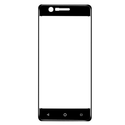Nokia 3 jaoks karastatud klaasist 9H 3D täiskaanega plahvatuskindel ekraanikaitsekile Nokia 3 jaoks