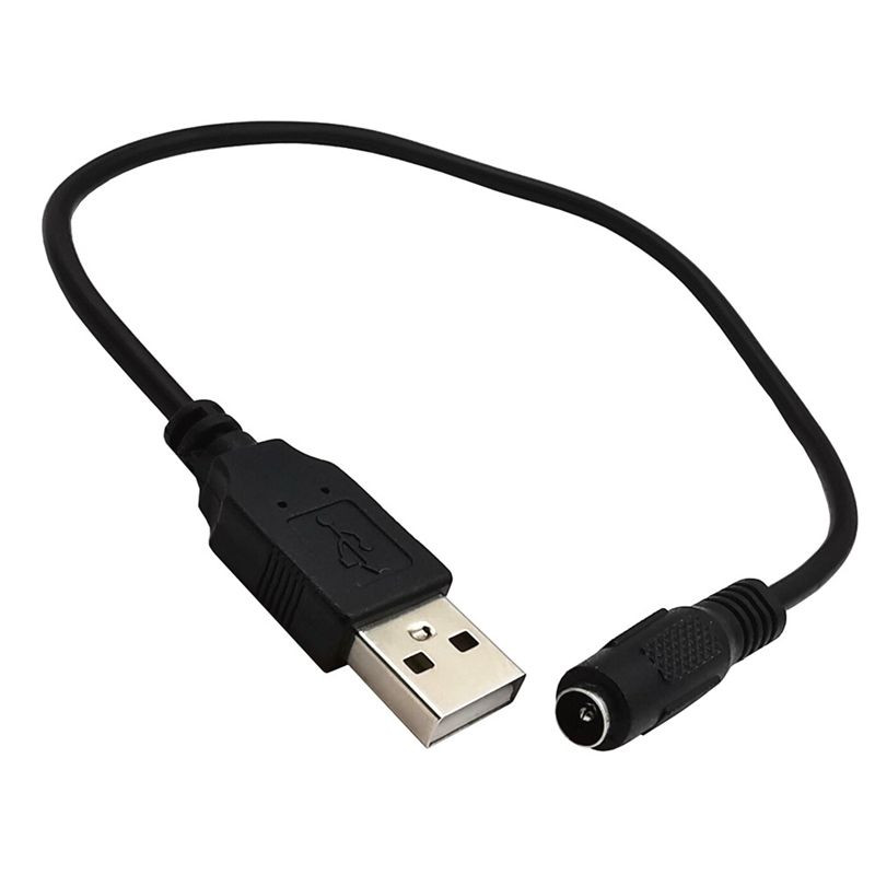 Ac orificiu rotund DC 3,5 * 1,35 mm/5,5 * 2,1 mm mufă mamă la USB mascul cablu adaptor de alimentare pentru telefon mobil 0,3 m