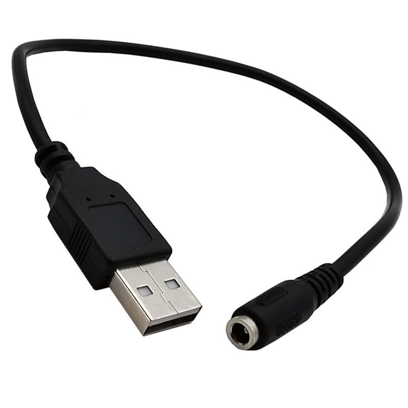 Ac orificiu rotund DC 3,5 * 1,35 mm/5,5 * 2,1 mm mufă mamă la USB mascul cablu adaptor de alimentare pentru telefon mobil 0,3 m