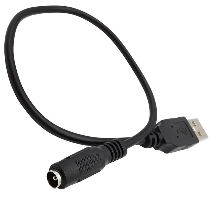 Ac orificiu rotund DC 3,5 * 1,35 mm/5,5 * 2,1 mm mufă mamă la USB mascul cablu adaptor de alimentare pentru telefon mobil 0,3 m