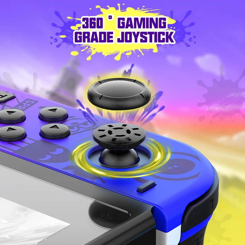 BT 5.2 Joy Controller RGB LED Switch L/R Joypad za Nintendo Switch/Lite/Oled JoyCon Gamepads Joystick s dvostrukom vibracijom