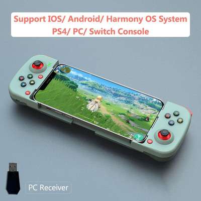 Bluetooth kontroler za mobilni telefon Bežični gamepad za PS4 Mando za Switch/PC/IOS BSP-D3 teleskopski joystick za Android