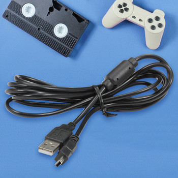 Για Playstation 3 Καλώδιο φόρτισης USB 1.8M Ασύρματο χειριστήριο κονσόλας παιχνιδιών Καλώδιο φόρτισης με μαγνητικό δακτύλιο για Sony PS3