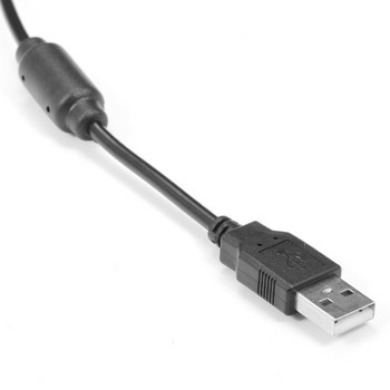 За Playstation 3 1.8M USB кабел за зареждане Безжична игрова конзола Контролери Charing Cord Wire Line с магнитен пръстен за Sony PS3