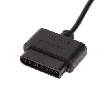 2 бр. 6 фута удължителни кабелни кабели за 16-битов контролер SNES Super Nintendo