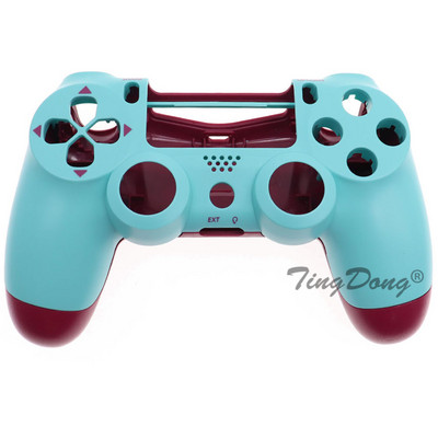JDM 050 055 JDS-050 JDS-055 priekšējā un aizmugurējā korpusa korpusa vāciņa nomaiņa Dualshock 4 PS4 Pro plānajam kontrolierim