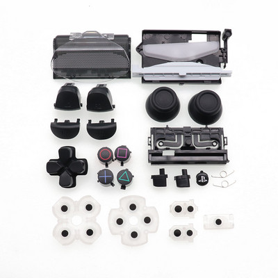 JDM 050 055 JDS-050 JDS-055 priekšējā un aizmugurējā korpusa korpusa vāciņa nomaiņa Dualshock 4 PS4 Pro plānajam kontrolierim