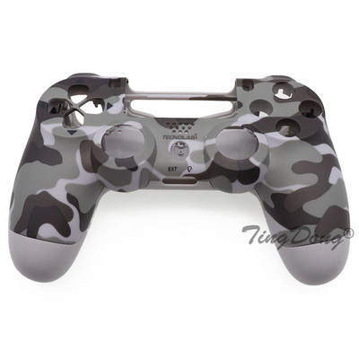 JDM 050 055 JDS-050 JDS-055 priekšējā un aizmugurējā korpusa korpusa vāciņa nomaiņa Dualshock 4 PS4 Pro plānajam kontrolierim