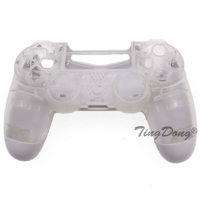 JDM 050 055 JDS-050 JDS-055 priekšējā un aizmugurējā korpusa korpusa vāciņa nomaiņa Dualshock 4 PS4 Pro plānajam kontrolierim