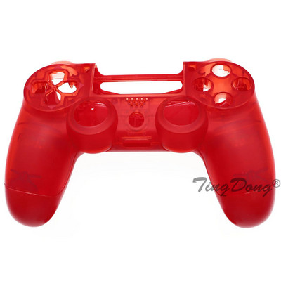 JDM 050 055 JDS-050 JDS-055 priekšējā un aizmugurējā korpusa korpusa vāciņa nomaiņa Dualshock 4 PS4 Pro plānajam kontrolierim