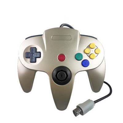 Kontrolieris priekš Nintendo64 Retro konsoles Vadu kursorsvira Nintendo 64 Mem konsoles spēļu pults N64 PC Control Gaming Joypad