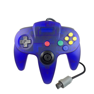 Kontrolieris priekš Nintendo64 Retro konsoles Vadu kursorsvira Nintendo 64 Mem konsoles spēļu pults N64 PC Control Gaming Joypad