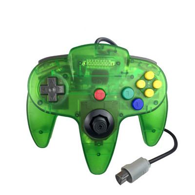 Kontrolieris priekš Nintendo64 Retro konsoles Vadu kursorsvira Nintendo 64 Mem konsoles spēļu pults N64 PC Control Gaming Joypad