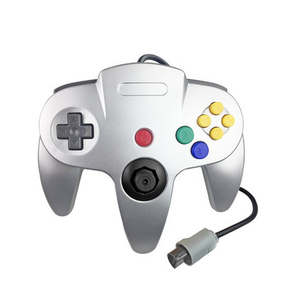 Kontrolieris priekš Nintendo64 Retro konsoles Vadu kursorsvira Nintendo 64 Mem konsoles spēļu pults N64 PC Control Gaming Joypad