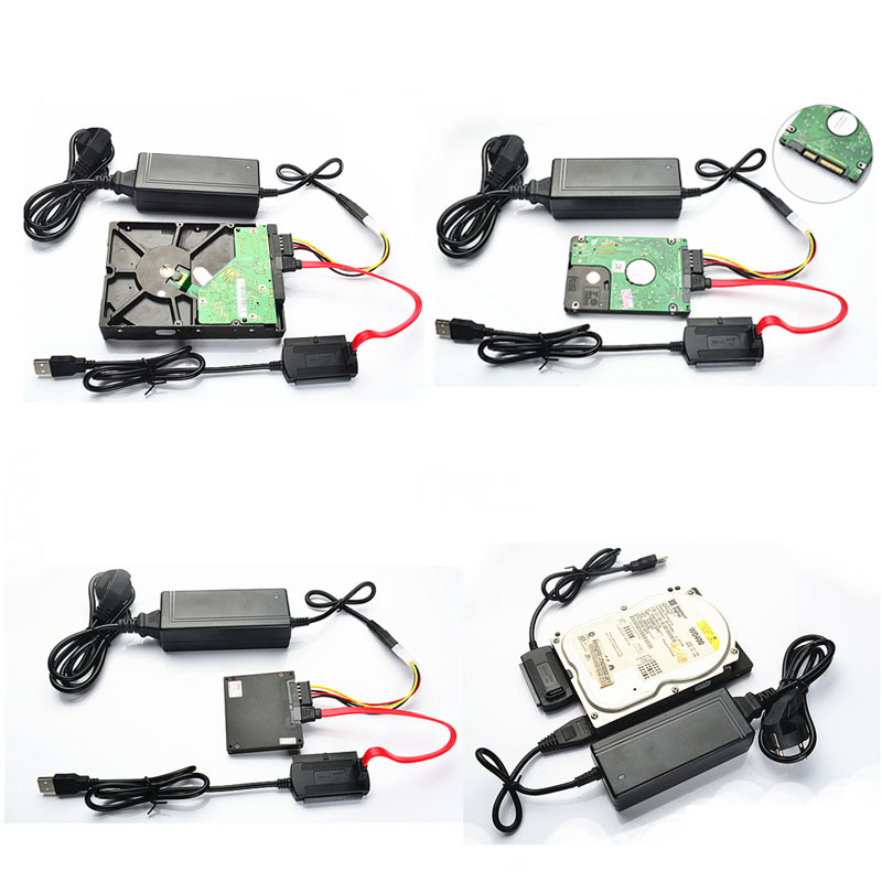 USB 2.0 u IDE adapter pretvarača s kabelom za 2.5 3.5 tvrdi disk Plug & for Play Nije potreban upravljački program