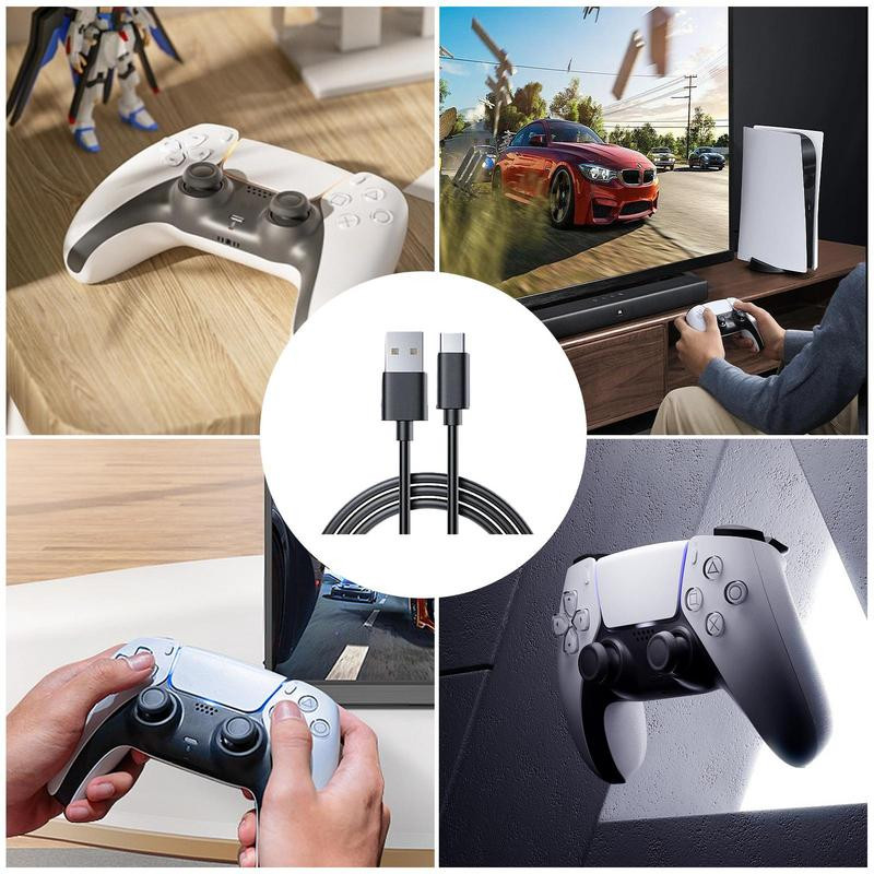 C típusú USB töltőkábel sony playstation 5 kontroller sorozathoz Vezérlő USB C adat 1 m 2 m 3 m C típusú játékvezérlő tartozékok