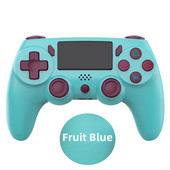 Bezvadu kontroliera spēļu pults 6 asu dubultā vibrācija ar LED gaismas joslu Kursorsviras vadības pults PS konsolei / personālajam datoram/iPad/Andriod/iPhone