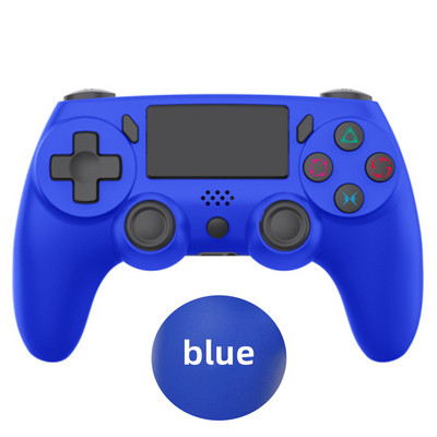 Bezvadu kontroliera spēļu pults 6 asu dubultā vibrācija ar LED gaismas joslu Kursorsviras vadības pults PS konsolei / personālajam datoram/iPad/Andriod/iPhone