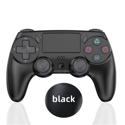 Bezvadu kontroliera spēļu pults 6 asu dubultā vibrācija ar LED gaismas joslu Kursorsviras vadības pults PS konsolei / personālajam datoram/iPad/Andriod/iPhone