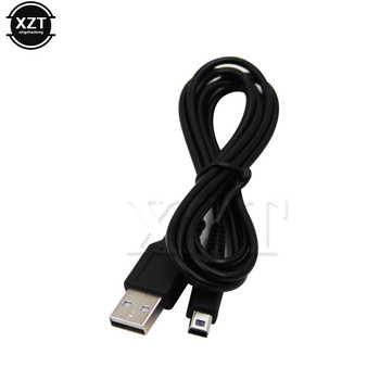 Черен USB кабел за зарядно устройство Кабел за синхронизиране на данни за зареждане за Nintendo DSi NDSI 3DS 2DS XL/LL Нов 3DSXL/3DSLL 2dsxl 2dsll Power Line
