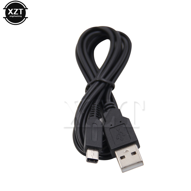 Μαύρο καλώδιο φορτιστή USB Καλώδιο φόρτισης δεδομένων SYNC για Nintendo DSi NDSI 3DS 2DS XL/LL Νέο 3DSXL/3DSLL 2dsxl 2dsll Power Line