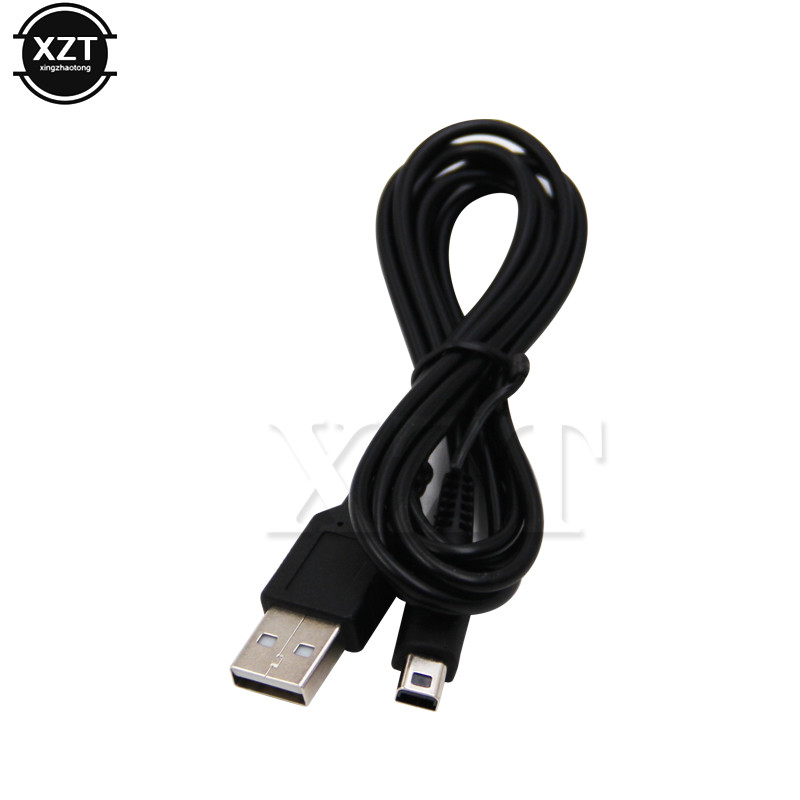 Μαύρο καλώδιο φορτιστή USB Καλώδιο φόρτισης δεδομένων SYNC για Nintendo DSi NDSI 3DS 2DS XL/LL Νέο 3DSXL/3DSLL 2dsxl 2dsll Power Line