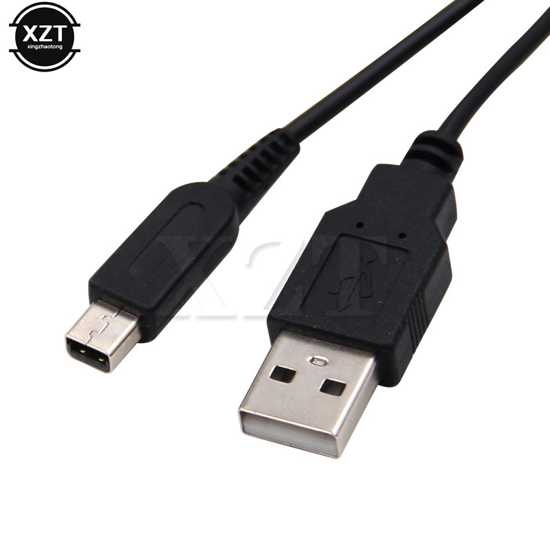 Μαύρο καλώδιο φορτιστή USB Καλώδιο φόρτισης δεδομένων SYNC για Nintendo DSi NDSI 3DS 2DS XL/LL Νέο 3DSXL/3DSLL 2dsxl 2dsll Power Line