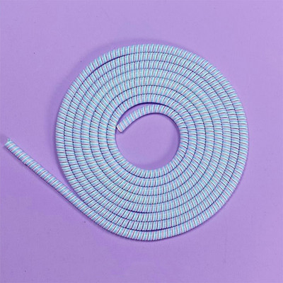 1,4 m krāsains tālrunis Vadu virve Protecto Pretplīsuma atsperu aizsardzības virve USB uzlādes kabeļa austiņām Data Bobbin Winder