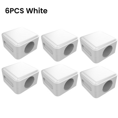 Mágneses telefonkábel-kezelő kapcsok Állítható kábeltároló kábeltartó Asztali kábelkezelés Vezetéktartó Kábelrendező csat