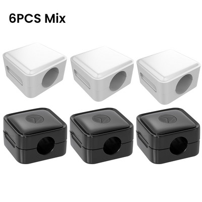 Mágneses telefonkábel-kezelő kapcsok Állítható kábeltároló kábeltartó Asztali kábelkezelés Vezetéktartó Kábelrendező csat