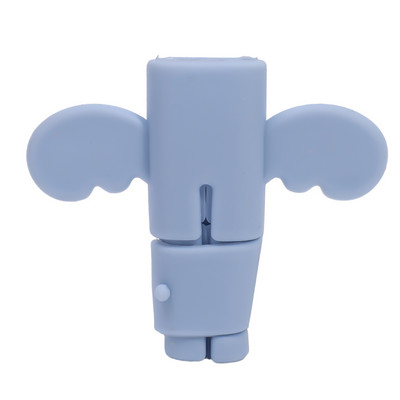 12/1 buc. Cablu de încărcare din silicon Protectori anti-rupere pentru cablu de date universal pentru telefonul mobil Cabluri tip înger Manșon de înfășurare