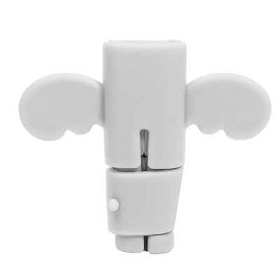 12/1 buc. Cablu de încărcare din silicon Protectori anti-rupere pentru cablu de date universal pentru telefonul mobil Cabluri tip înger Manșon de înfășurare