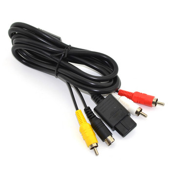 S-терминал SAV кабел за NGC/N64/SNES HDTV S-видео линия S-терминал AV кабел S-аудио видео кабел