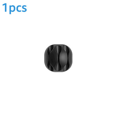 Silikoninis USB kabelio organizatorius Kabelio vyniotuvo valdymas Kabelio vyniojimo spaustukai Biuro darbalaukio sienelė Mobiliojo telefono pelė Laido laido laikiklis