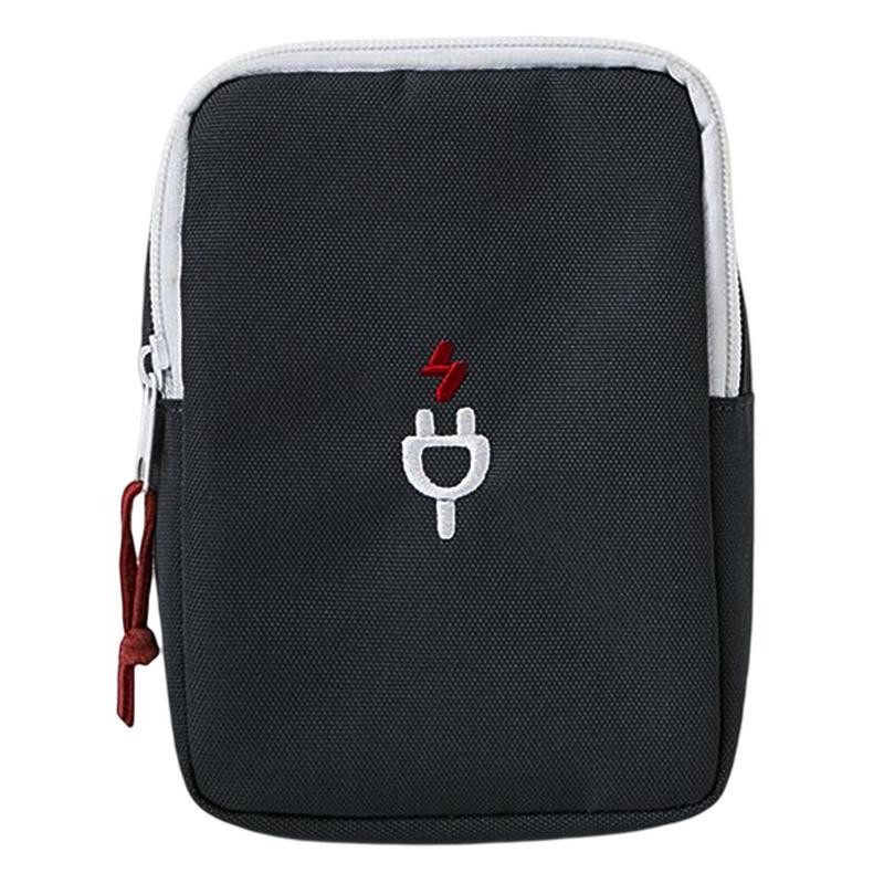 Pārnēsājams kabelis Digitālās uzglabāšanas somas Organizators USB sīkrīki Vadi Lādētājs Barošana Akumulators Rāvējslēdzējs Kosmētikas soma Korpuss Piederumi Prece