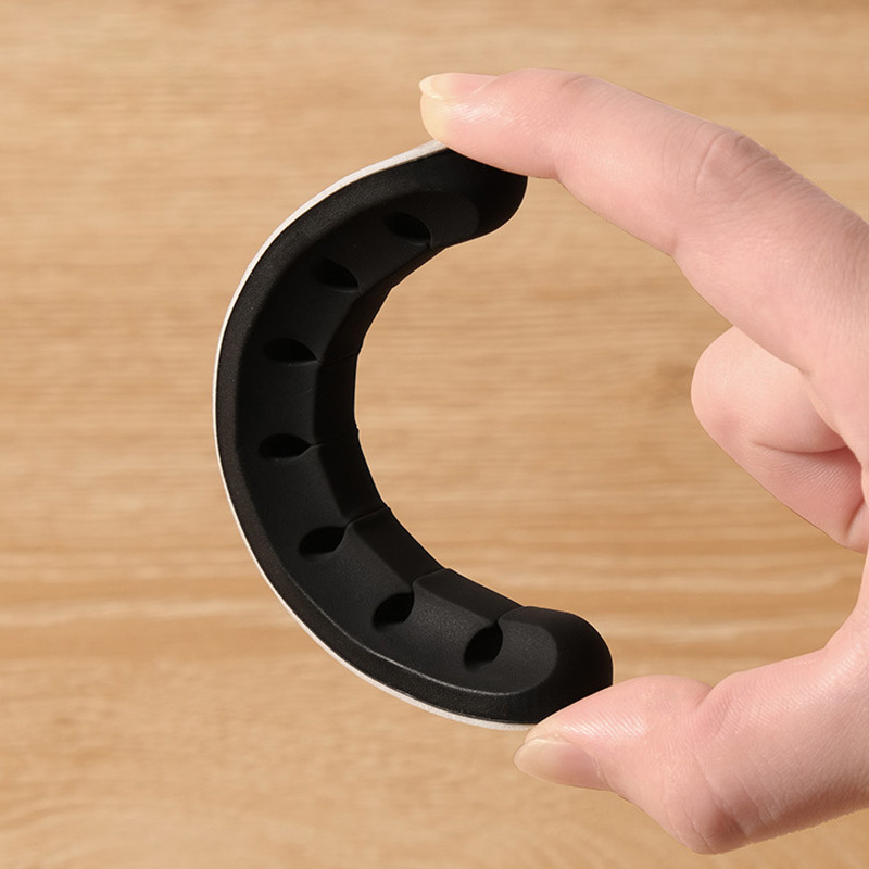 Kabeļu organizētāja pārvaldības vadu turētājs Elastīgs USB kabeļa tinējs Kārtīgi silikona skavas peles tastatūrai austiņu aizsargs