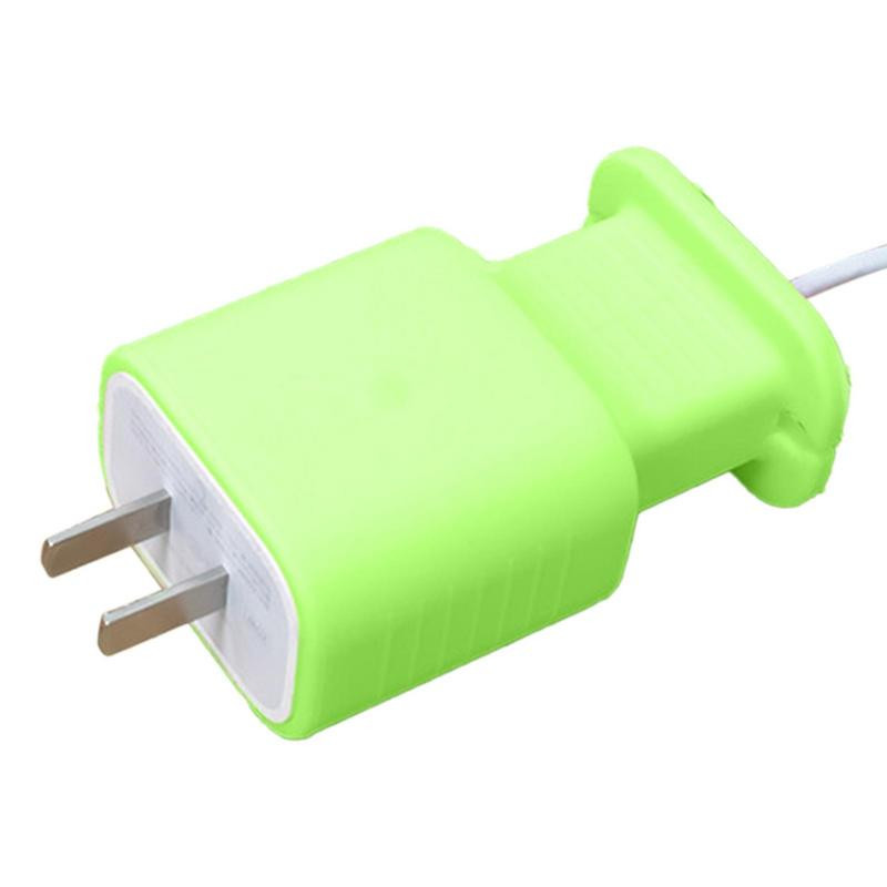 Datu kabeļa aizsargi lādētāja galvas apvalks AppleIphone 18/20w lādētāja korpusam pret krišanu tālruņa barošanas adaptera aizsargapvalks